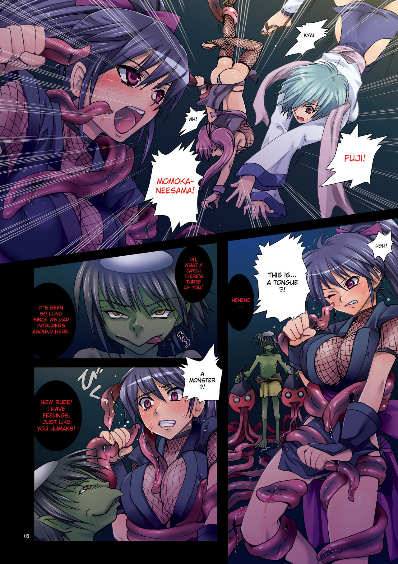Meniku Ninpouchou ~Daiichiya Nikurin no Musume~ | Forest of Female Flesh - First Night page 6 full