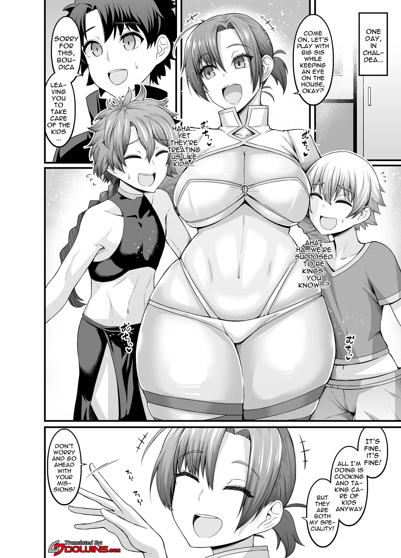 Boudica, Orusuban o Suru | Boudica's House-Sitting page 1 full