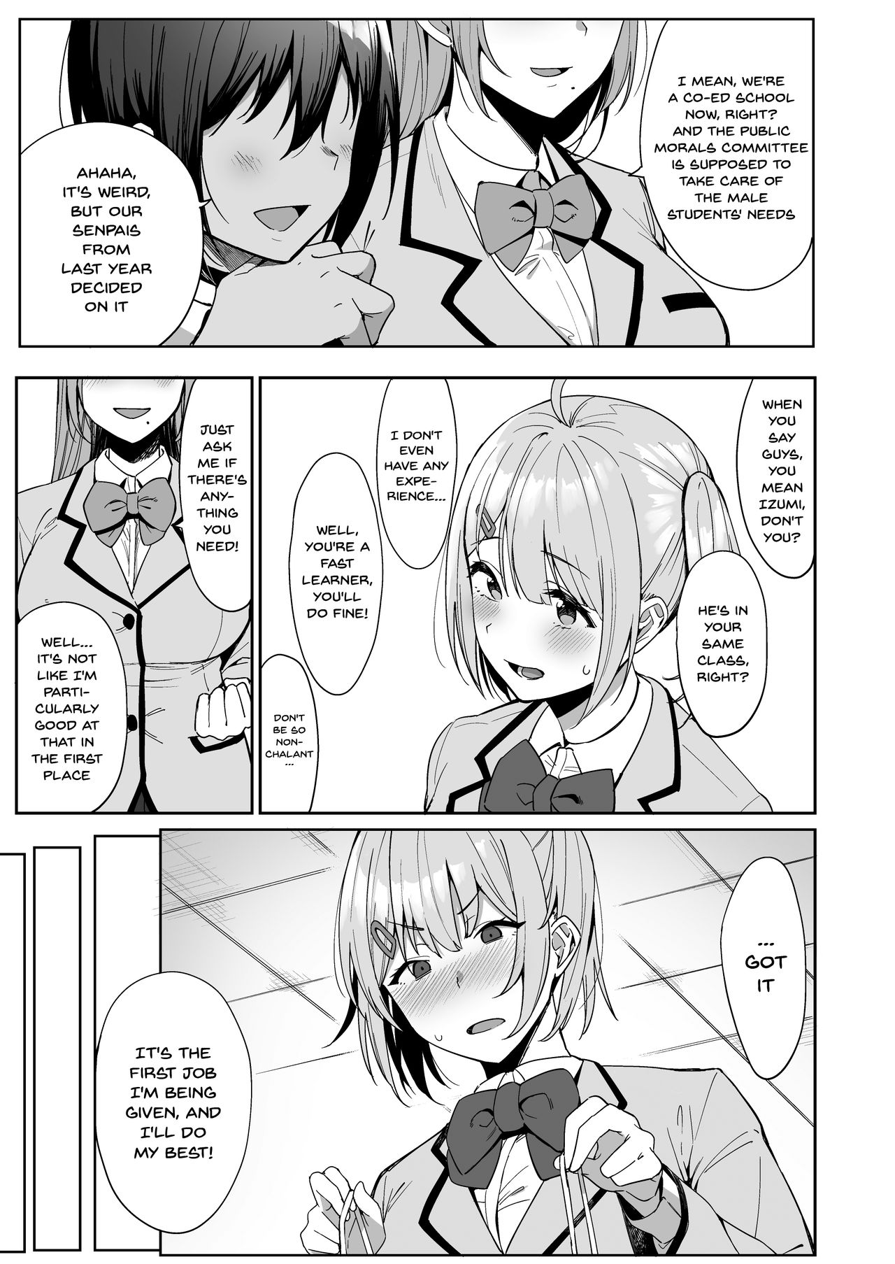 Fuuki Iin to Fuuzoku Katsudou | The Public Morals Committee Member's Sex Services page 9 full