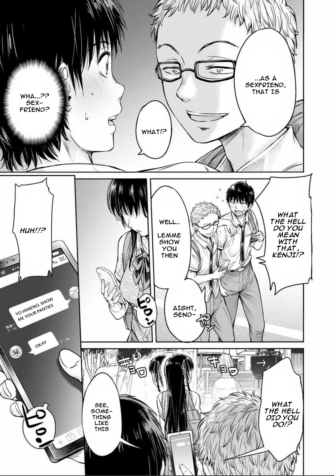 Kanojo ni Kokuhaku Suru Mae ni Tomodachi ni Nakadashi Sareta... 3 page 3 full