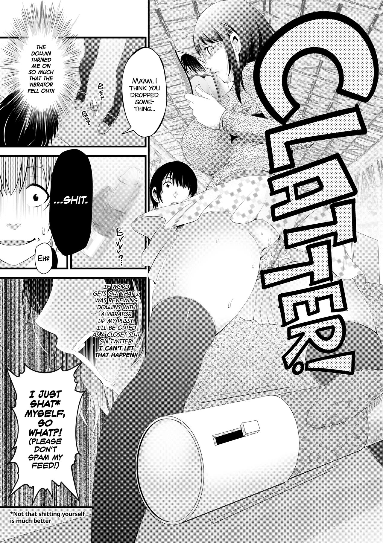 ManCli Manko to Cli o Ijirareru no ga Daisuki na Fujoshi nano de Doujin Event no Nikubenki ni Natte mita page 8 full
