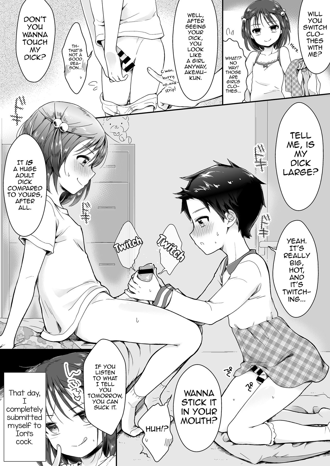 Onnanoko ni Natta Akemu-kun to Otokonoko ni Natta Iori-chan page 6 full