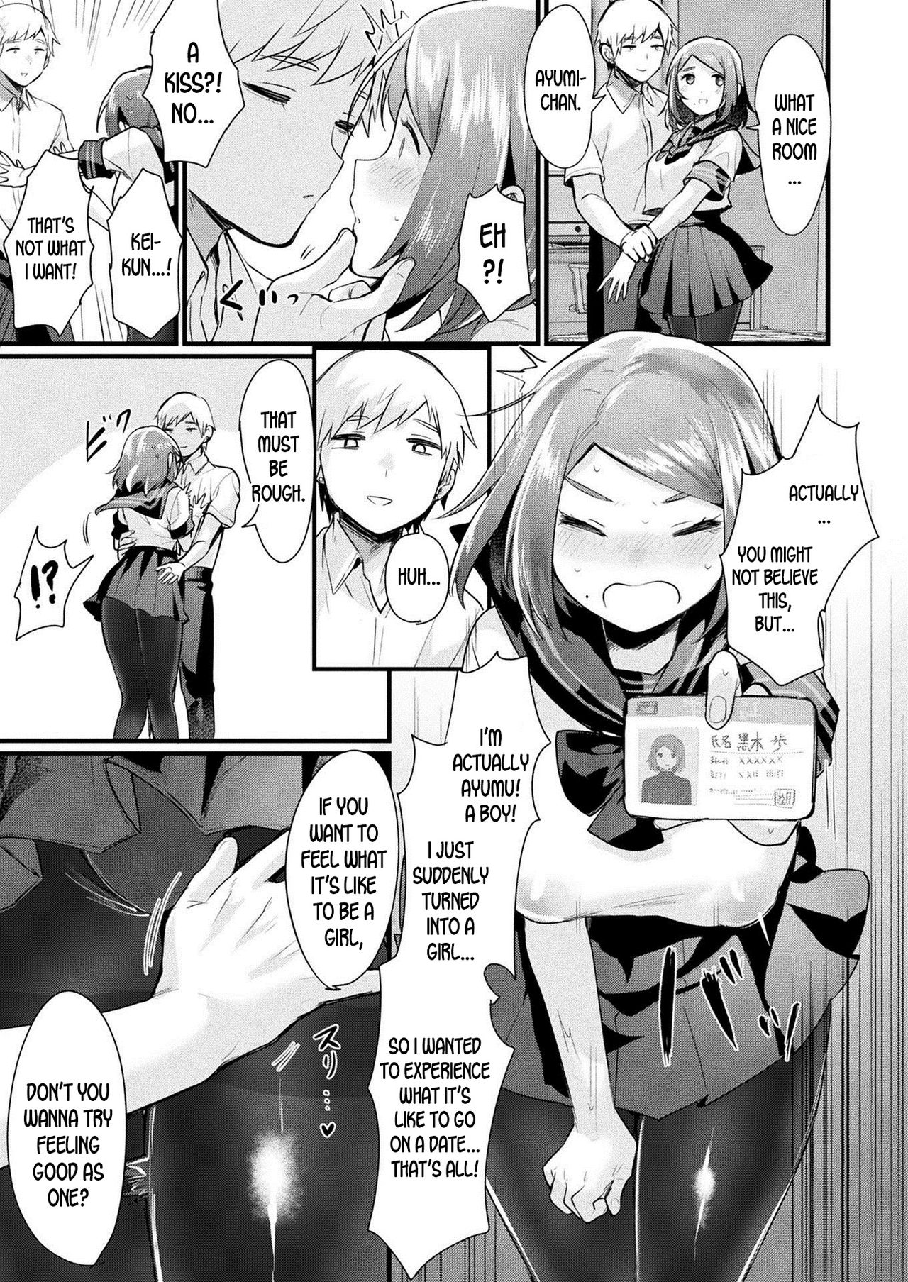 TS wa Totsuzen ni | I Suddenly Turned Into A Girl! page 9 full