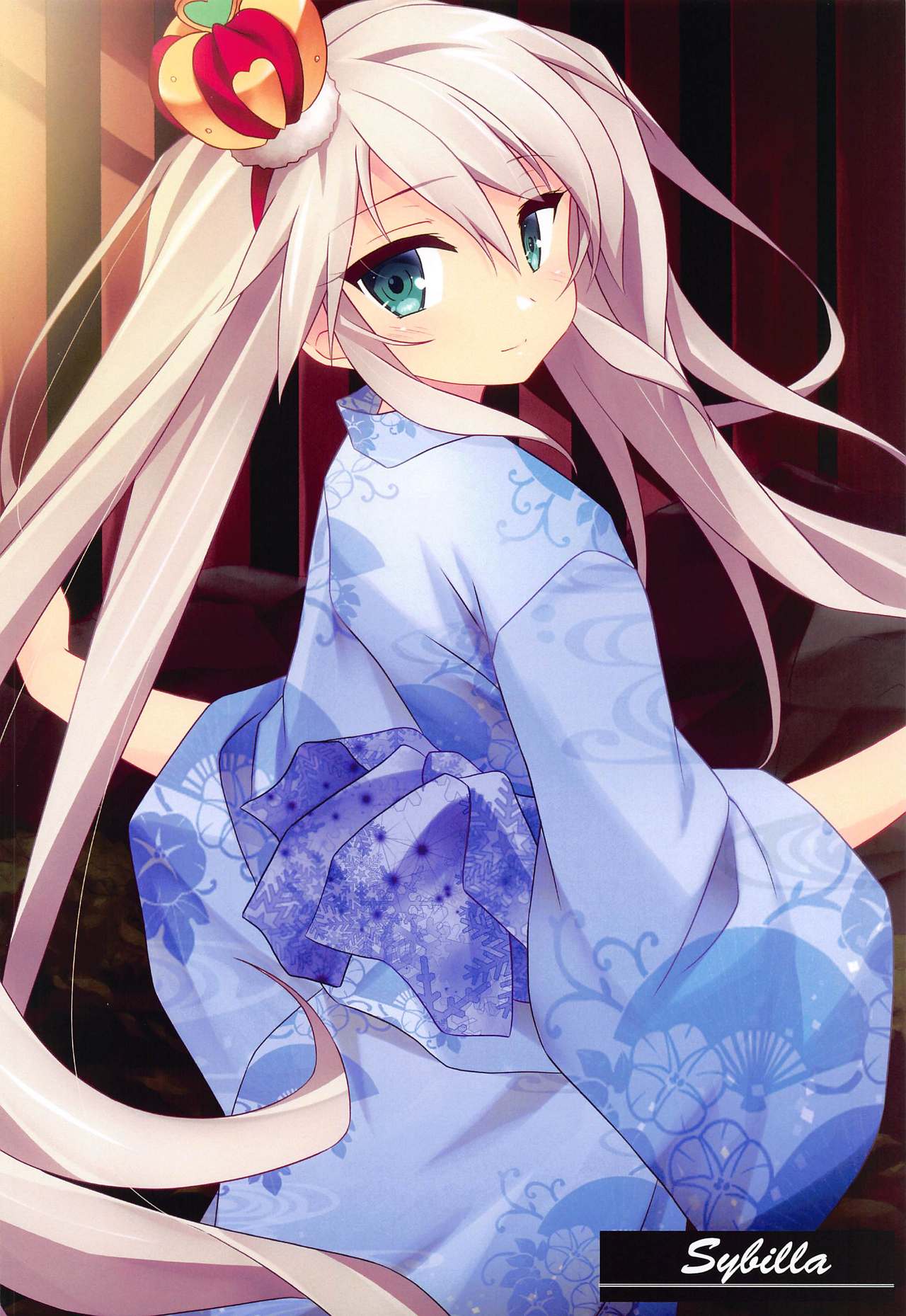 Himegoto Sybilla no Yukemuri Jijo Moritan Sennen Sensou Aigis Illust Shuu page 3 full