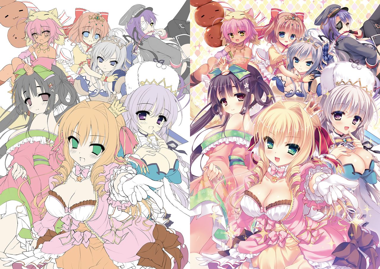 らぶらぶプリンセス Visual Fan Book page 3 full