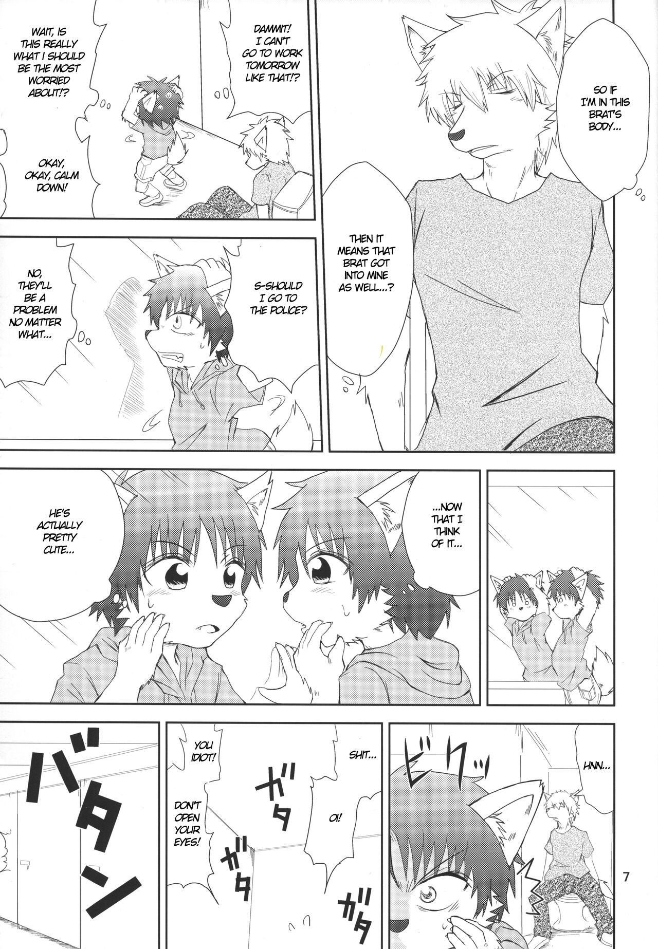 Furyou no Ore to Shota no Tamashii ga Irekawatte Peke Mittsu na Hanashi | My Delinquent Self Switched Souls with a Shota and Then page 6 full