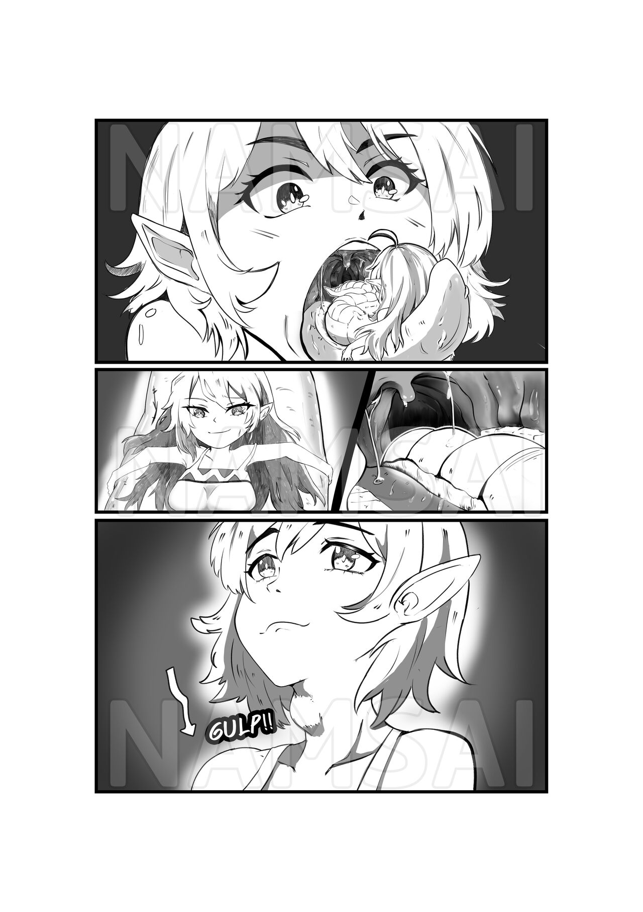 Lamia vore page 1 full
