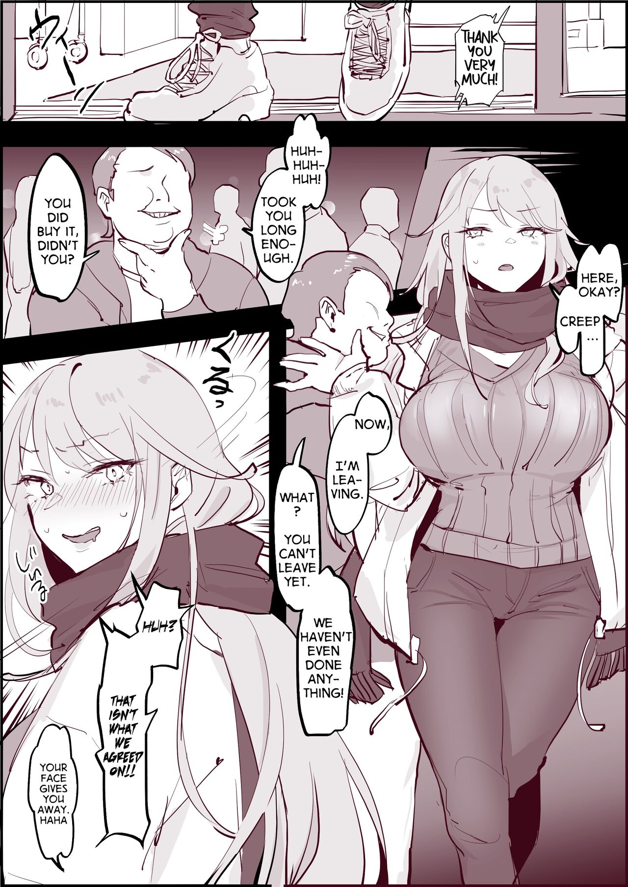 Ochitenai Tsumori no Ko | A Woman Who Insisted She Wouldn't Give In page 2 full