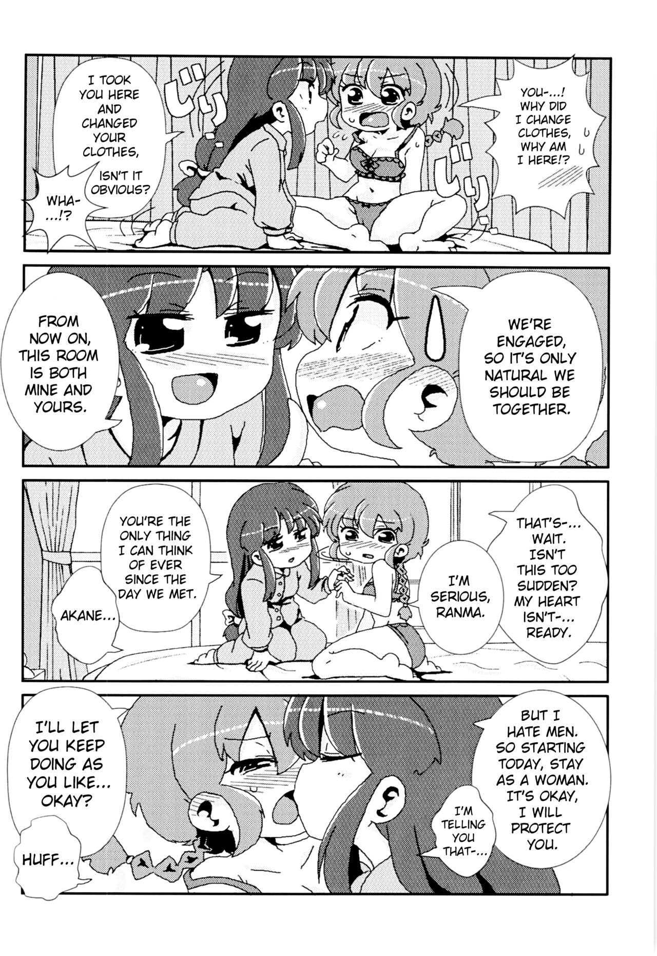 Akane ga Ranma ♀ ni Zokkon na Ken | Akane Ranma ♀ is a chilling matter page 7 full