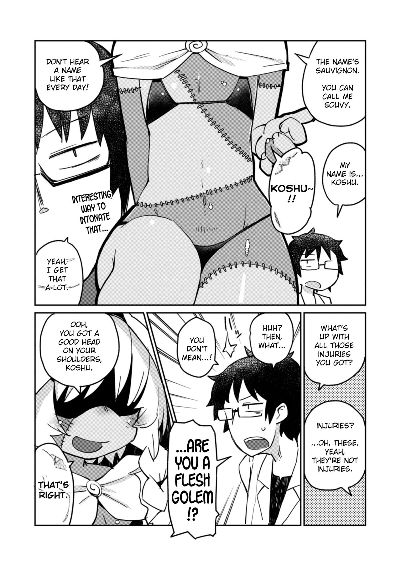 Kouhai no Tangan-chan #4 | Kouhai-chan the Mono-Eye Girl #4 page 9 full
