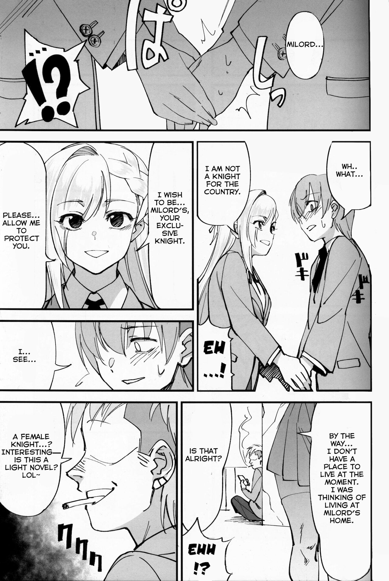 Onna Kishi na Osananajimi ga Yarichin ni NTRreta Hanashi  =NSS= page 8 full