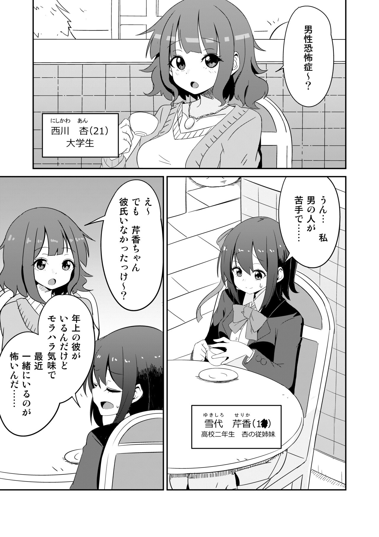 Kiyowa JK no Dansei Kyoufushou Kokufuku Mission! page 2 full