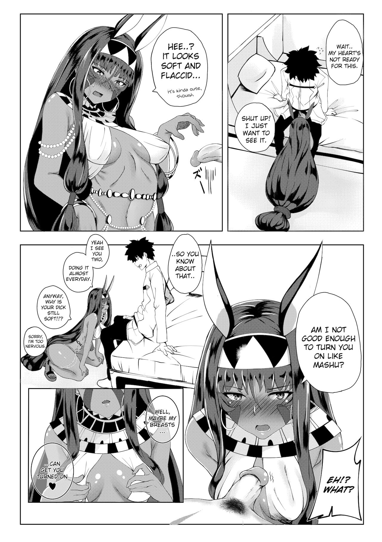 Nitocris mo Yaritai | Nitocris Also Wants to Do it page 8 full