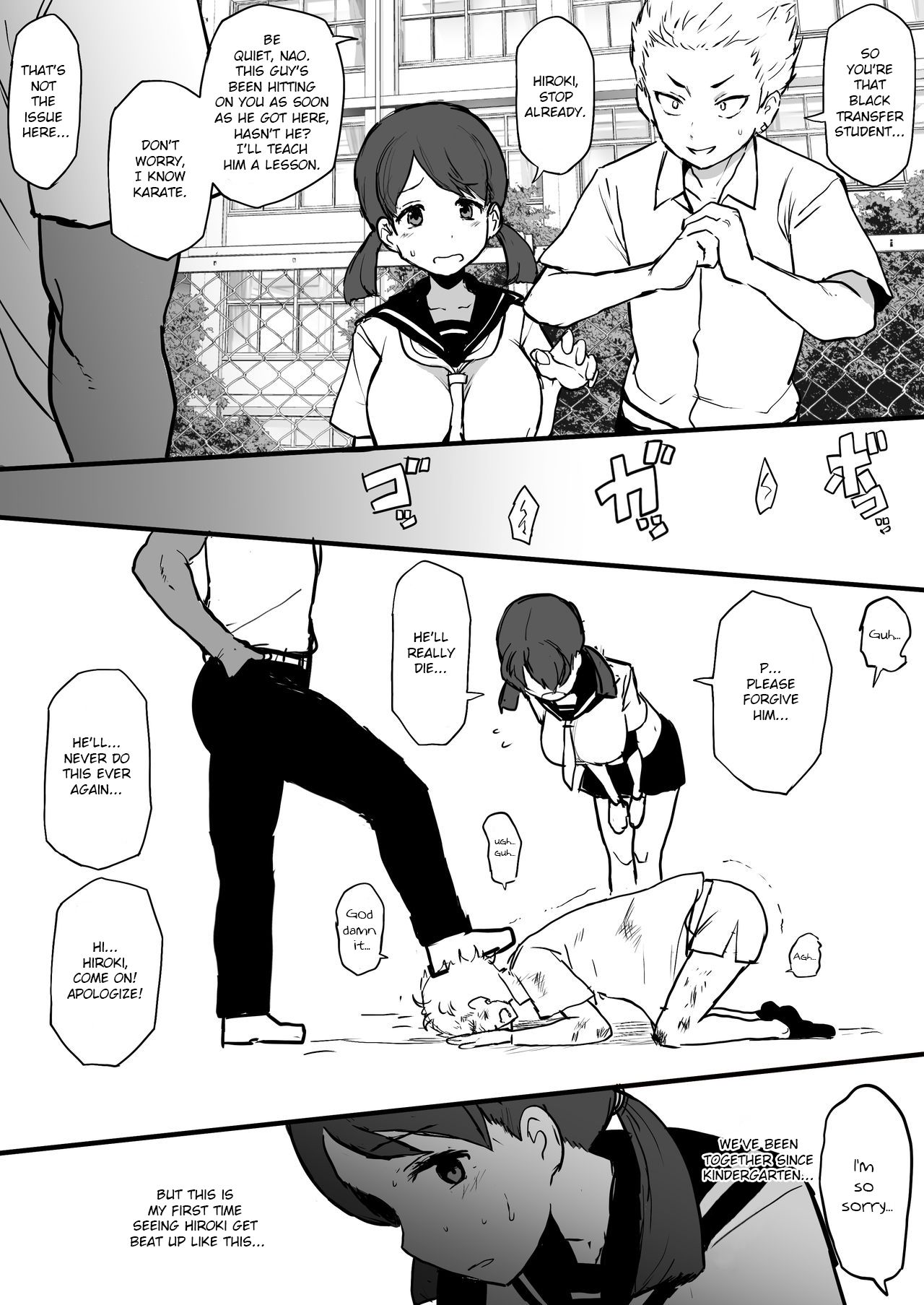 Kokujin no Tenkousei NTR ru Chapters 1-6 part 1 Plus Bonus chapter: Stolen Mother’s Breasts page 1 full