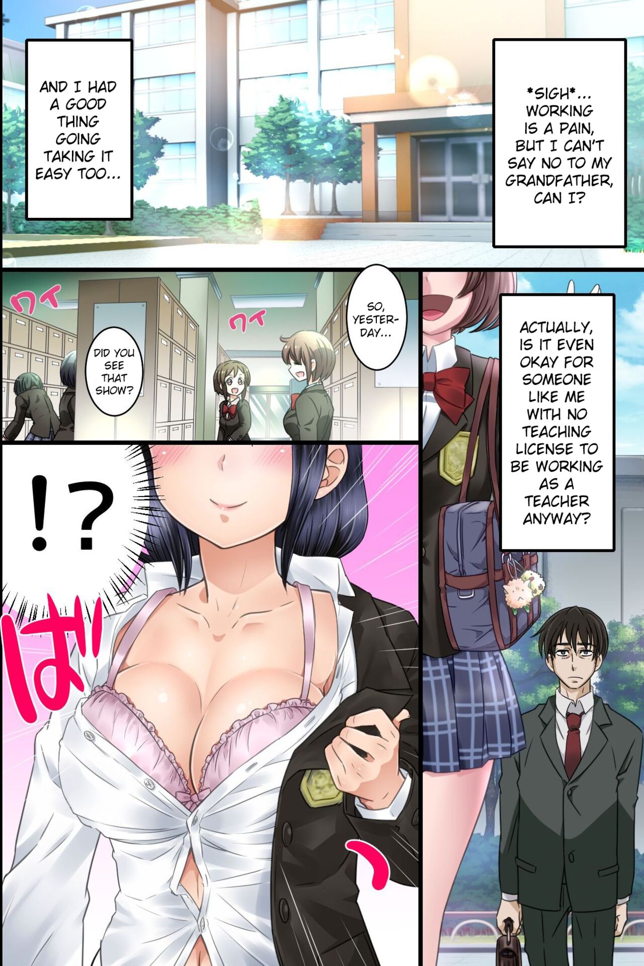 Sensei No Saamen Kudasaai! ~Saimin Zumi Gakuen De Zenra Joshiseitotachi To Haaremu Pako Pako Raifu~ page 3 full