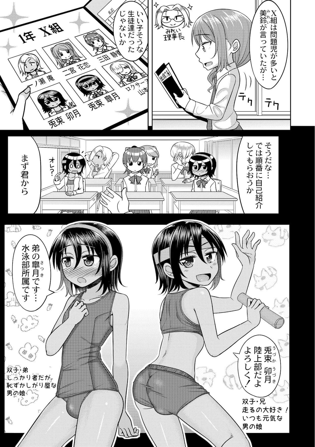 Harenchi! Otokonoko Gakuen 1 Genme page 5 full