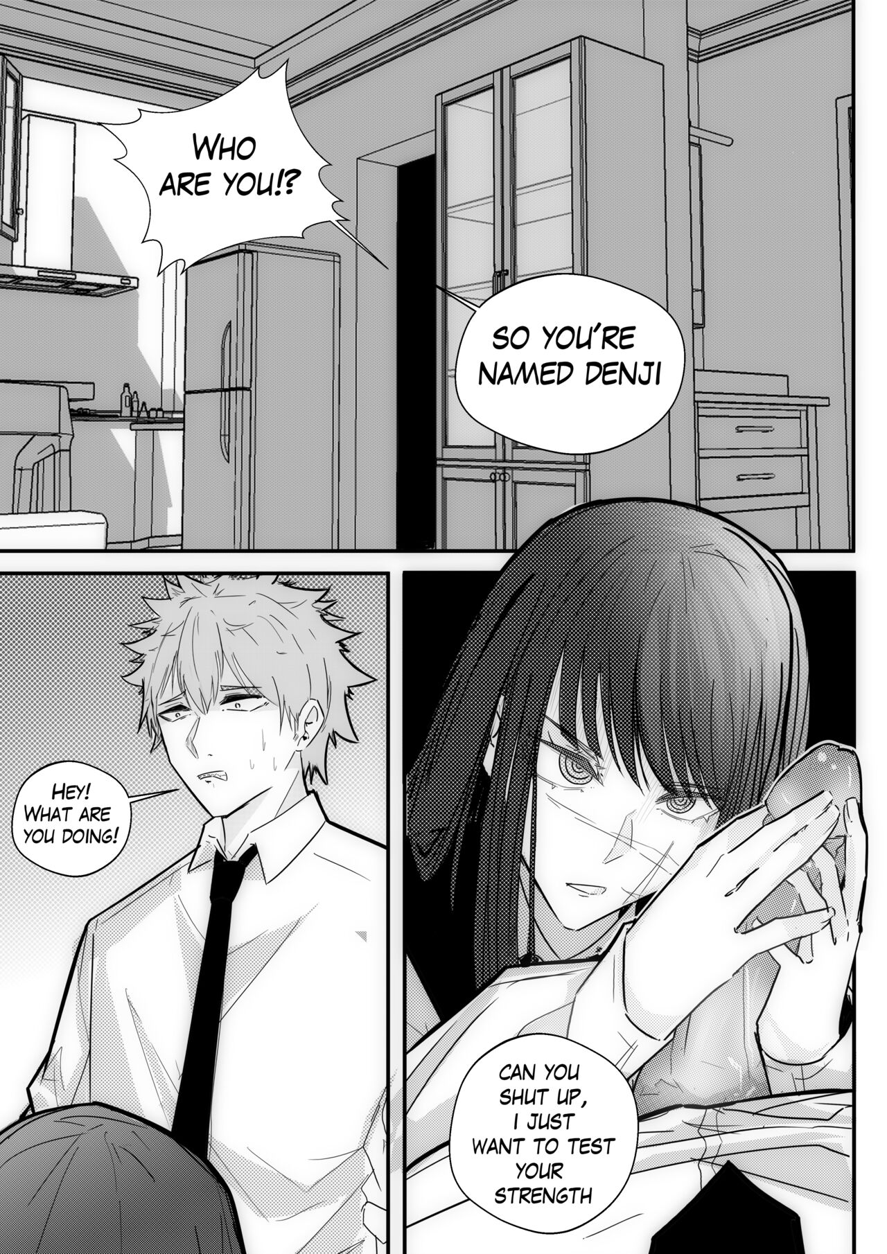 Devilwar can beat you denji! page 1 full