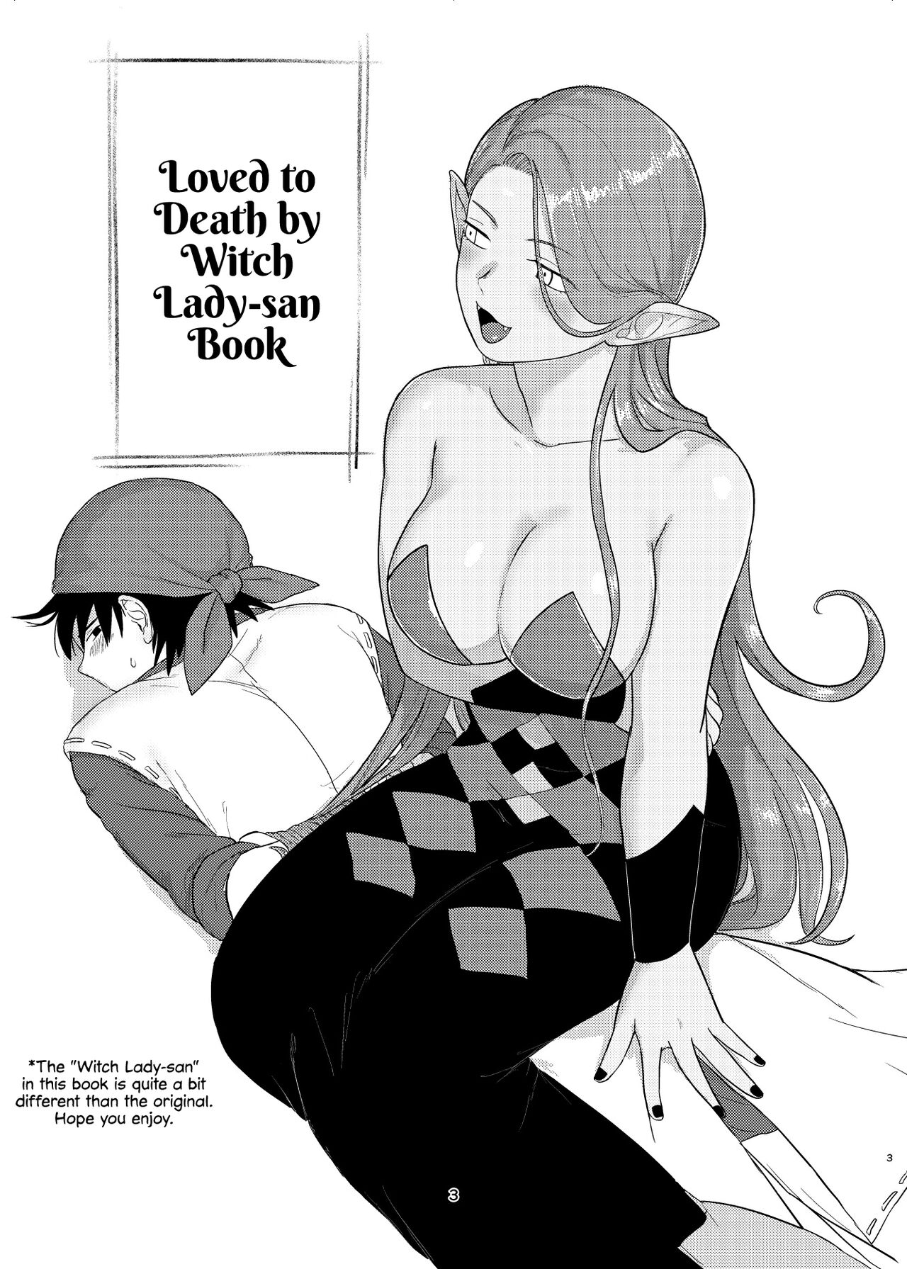 Witch Lady-san ni Sinuhodo Aisareru Hon | LOVED to DEATH by WITCH LADY-SAN Book page 2 full