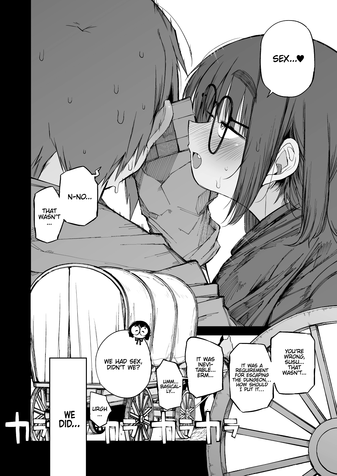 Renai Kinshi no Yuusha Party ni Mukanai Jimiko no S-kyuu Dosukebe Status | The S-Rank Pervert Status of the Unfit Homely Girl in the Hero Party With a Ban on Love page 6 full