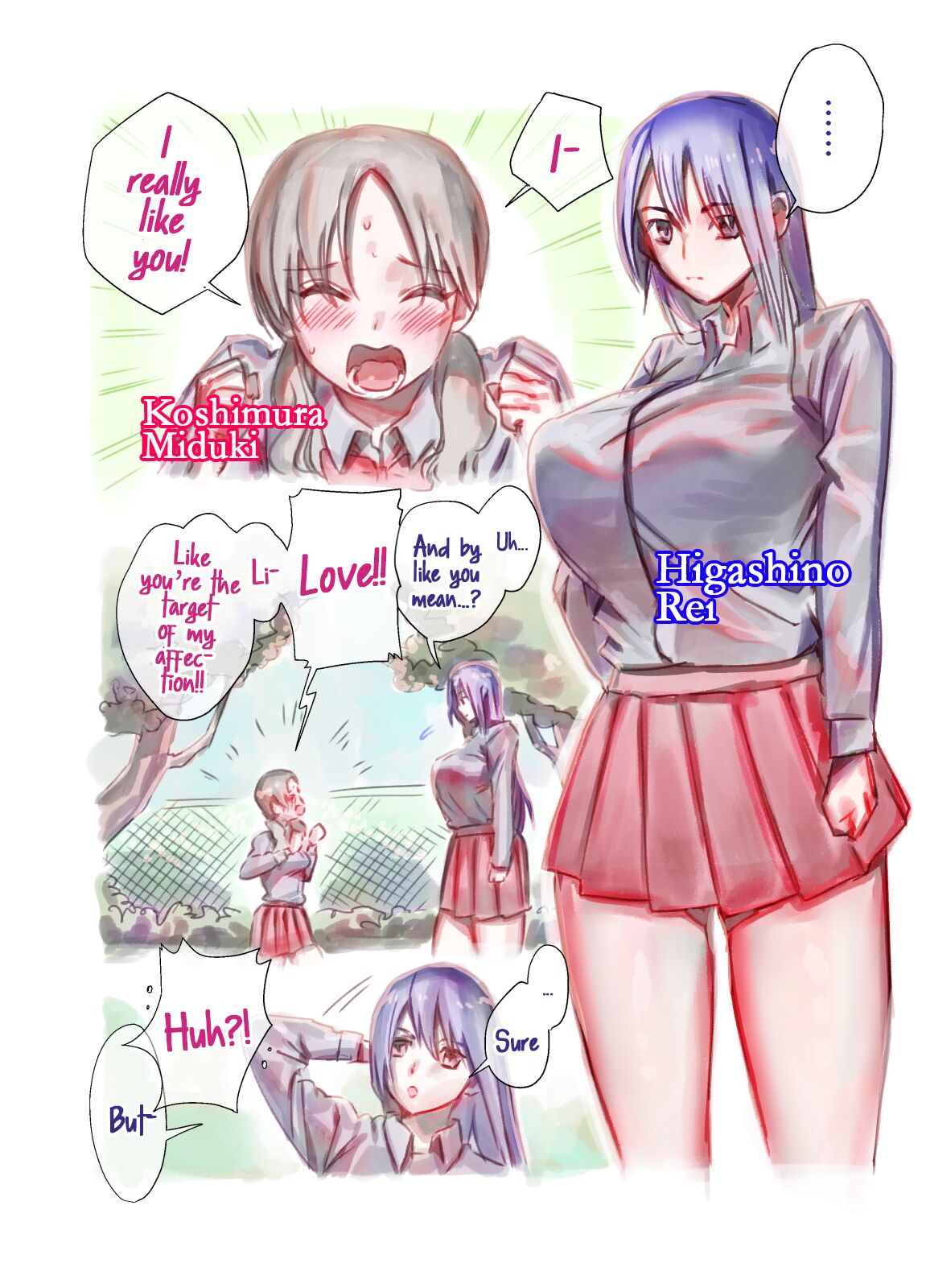 Daisuki na Senpai ga Futanari datta kedo Mushiro Shiawase desu | My Beloved Senpai is a Futanari!? I'm So Happy! page 2 full