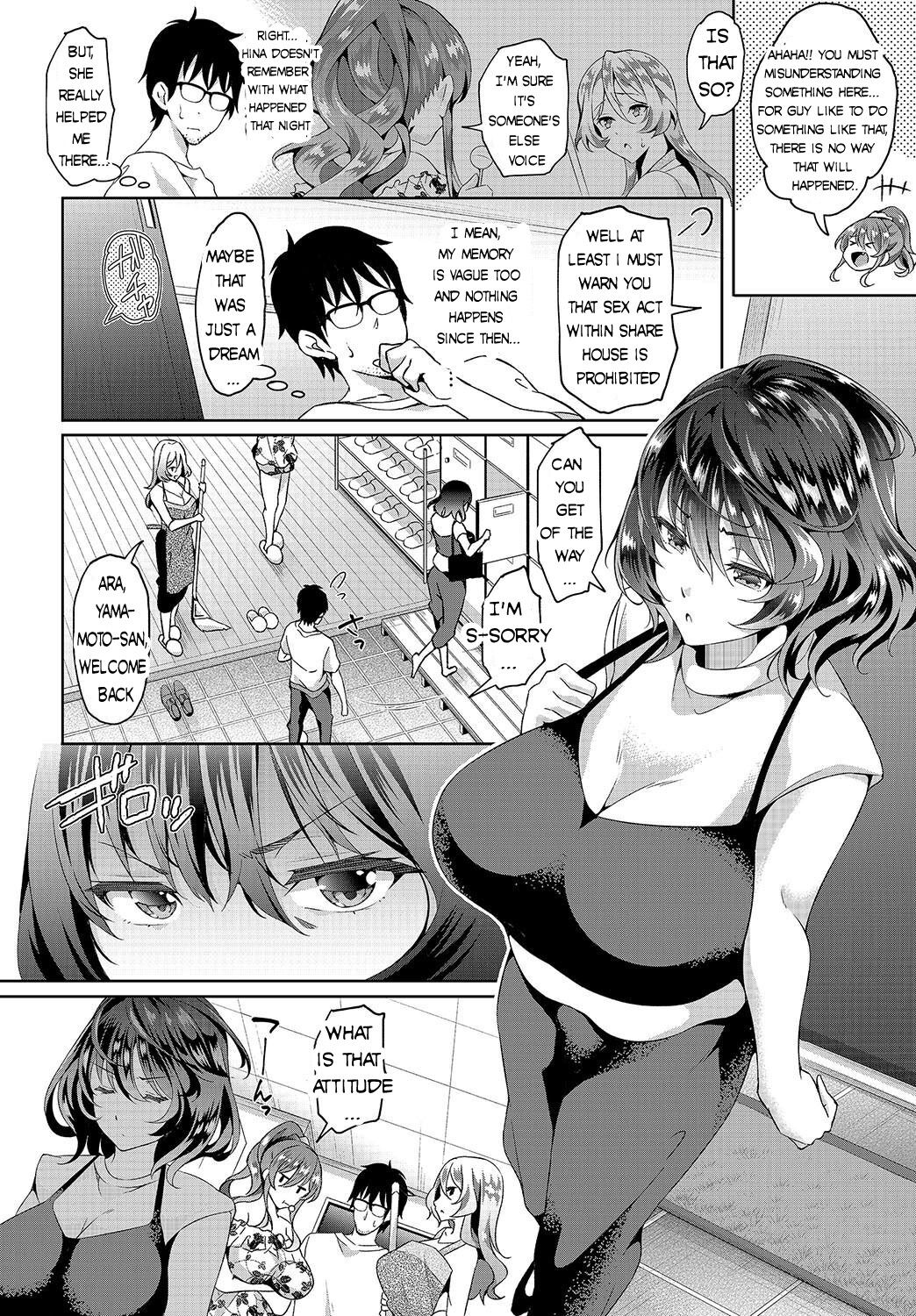 InCha na Ore ga Madougu o Tsukatte Share House de Harem o Tsukutte Mita. Ch. 2 page 4 full