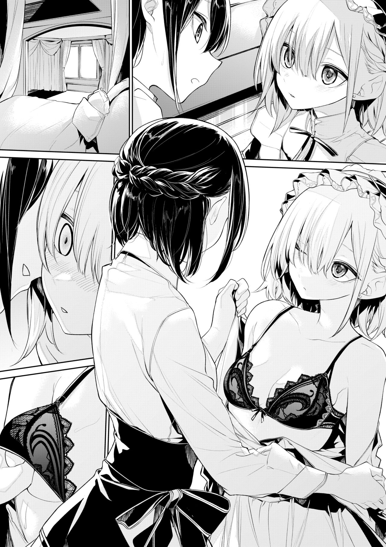 Oshioki Shitai Ojou-sama to Saretai Maid-san page 9 full