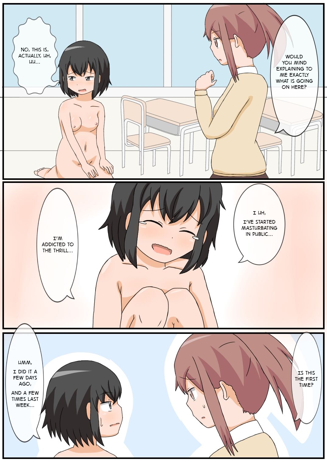 Onanie Kinshi Seikatsu!? Ecchi Zuki no JK ga Teisoutai de Zecchou Kanri sareta Kekka... page 4 full