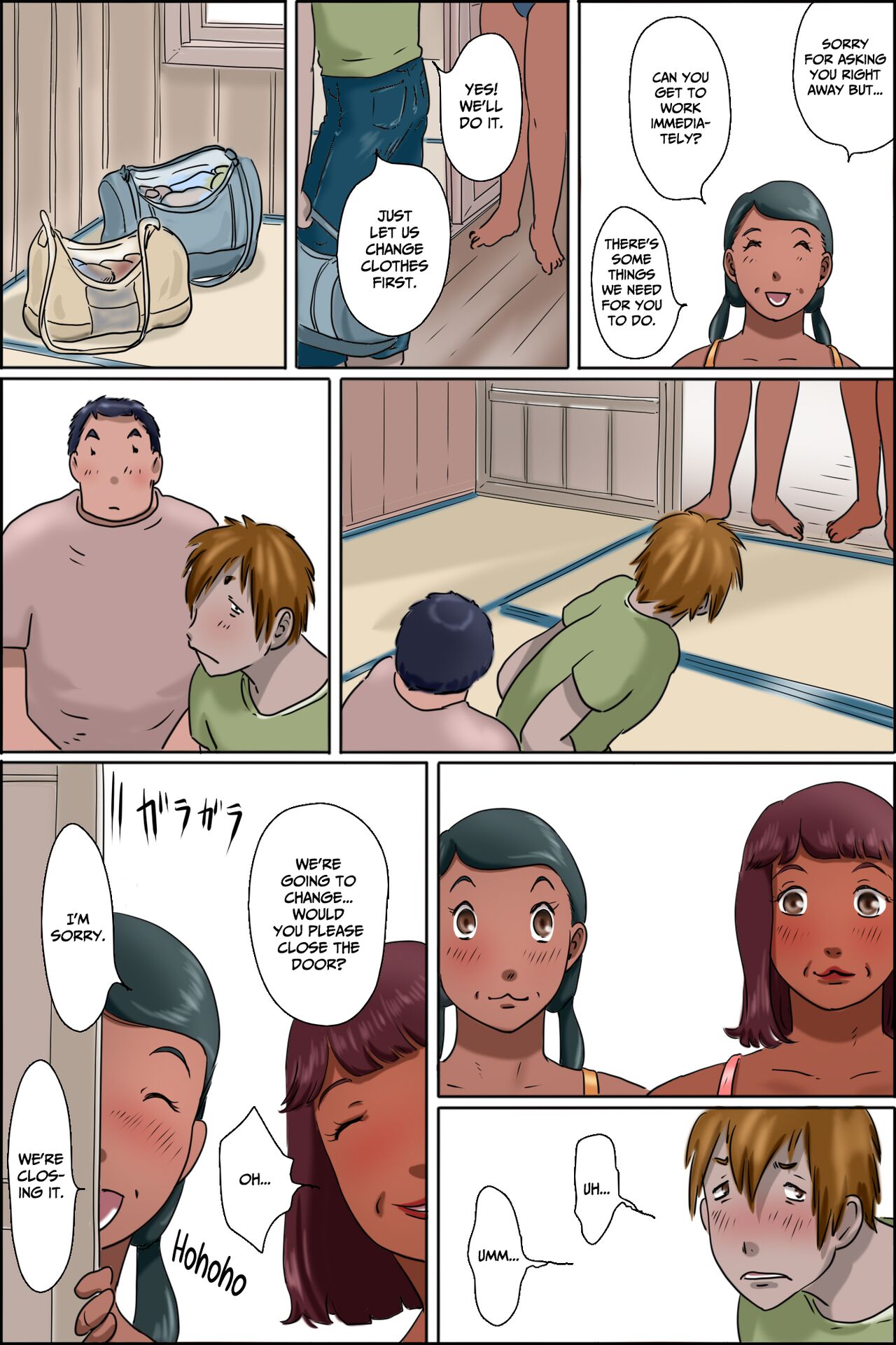 Sono Shima wa Makkuro ni Hiyake Shita Oba-san-tachi no Seisokuchi de Aru | That Island Is A Sex Haven For Darkly Tanned Old Ladies <Real paradise chapter> <Real Paradise Chapter> <Real Paradise Hen> page 9 full