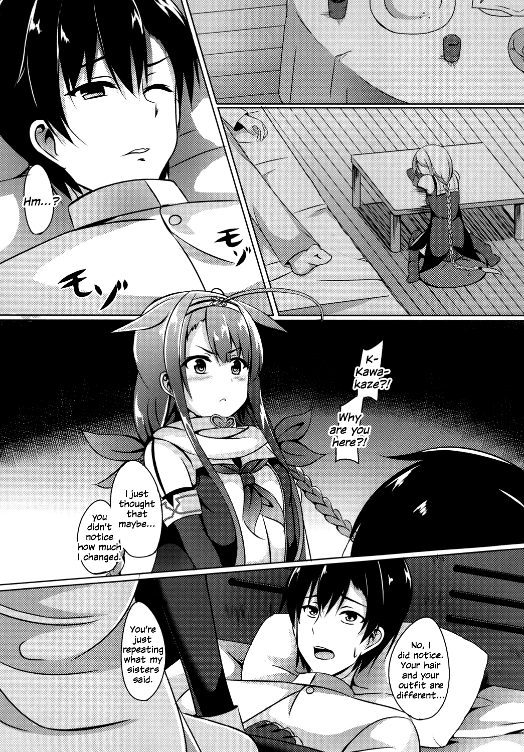 Motto! Kawakaze, Ganbarimasu! | Harder! Kawakaze, Work Harder! page 8 full