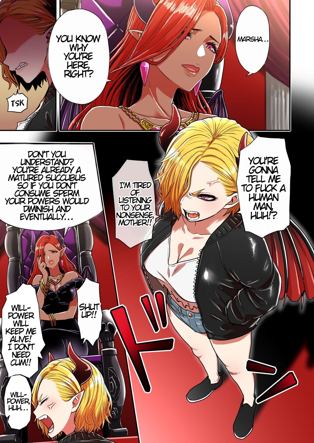 Junjou Yankee Succubus Marsha-chan ~Ningen-kai de Succubus Kenshuu~ page 2 full