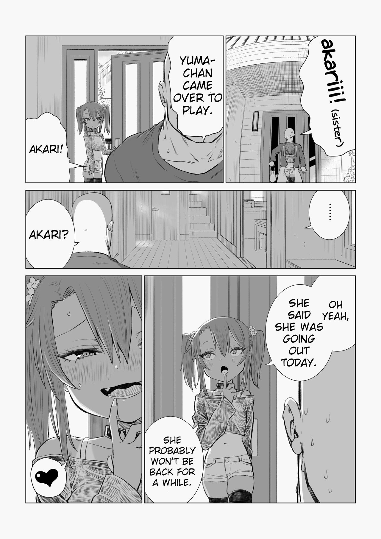 Imouto no Tomodachi ga Mesugaki datta | My little sister's friend was a Mesugaki page 8 full
