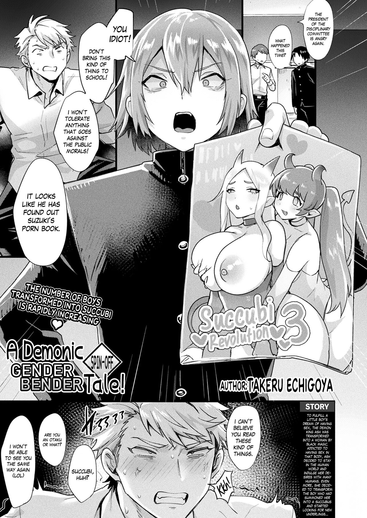 Akumateki! TS Monogatari Gaiden | A Demonic Gender Bender Tale! Spin-Off page 1 full