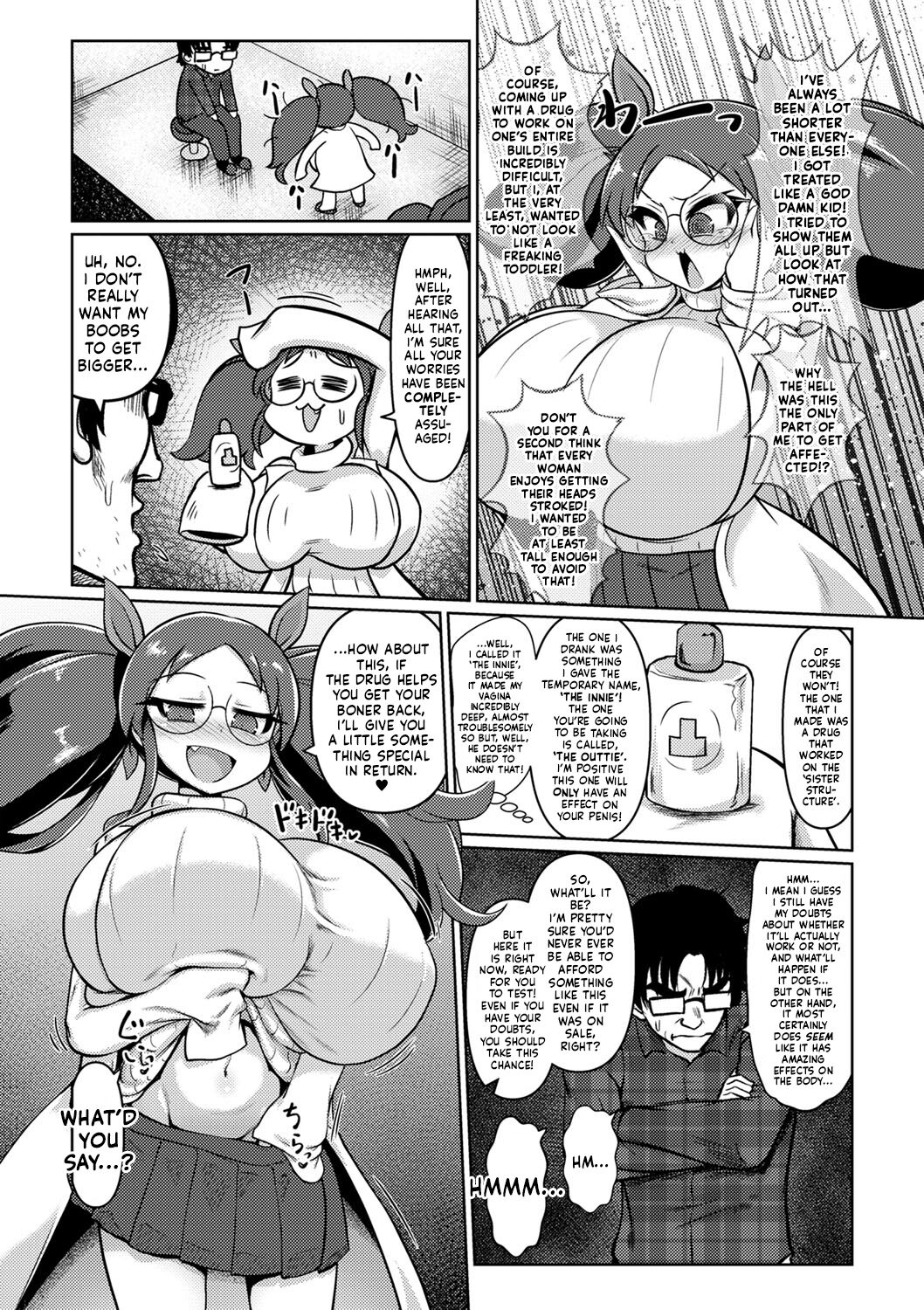 Kyokon Ma Kaizou! Zenbu Irechau | A Dick Magically Remodeled To Be Huge! Let's See If We Can Get It All In, Huh? page 7 full
