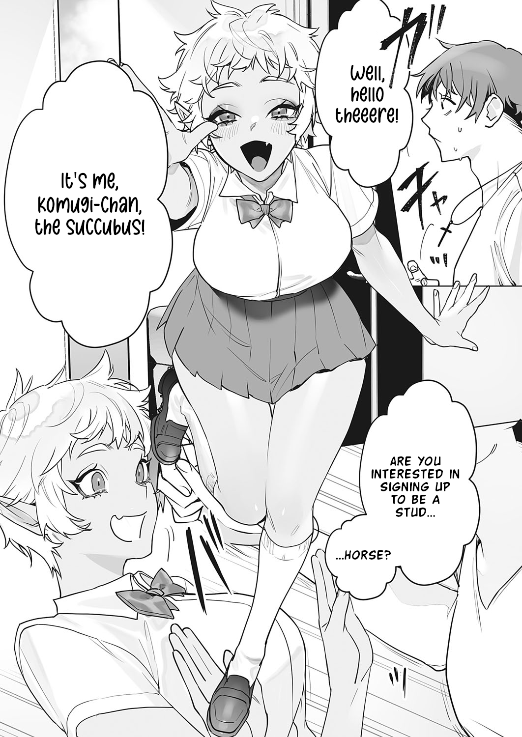 Inma Kanyuu Komugi-chan | A Dance With Komugi-chan the Succubus page 3 full