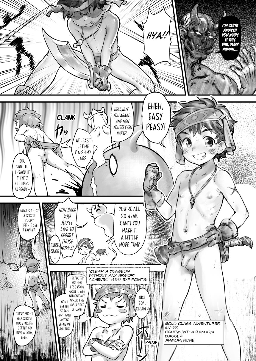 Hadaka Soubi de Dungeon Kouryaku page 1 full