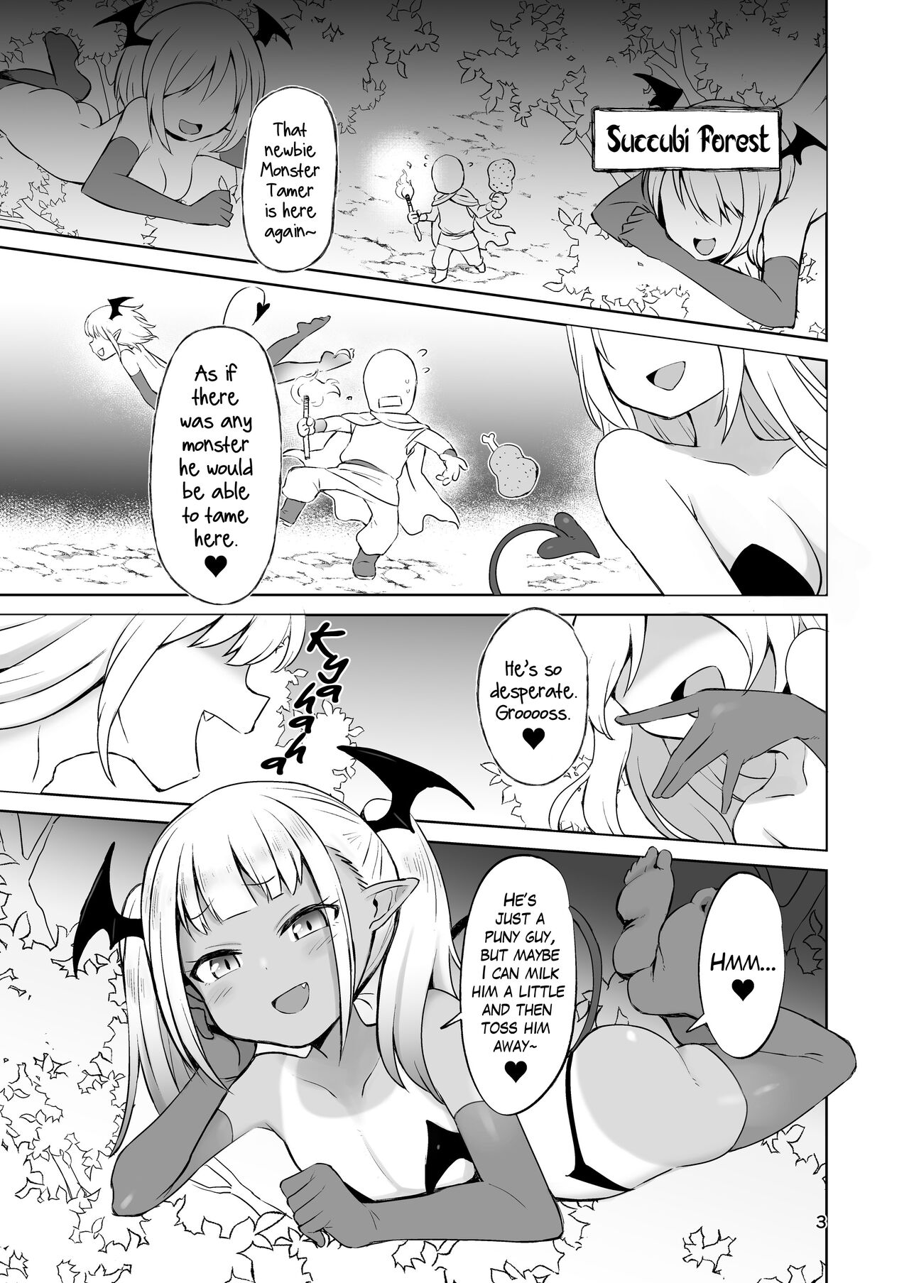 MSGK Succubus ga Nakama ni Shite Hoshisou ni Kochira o Miteiru - The MSGK succubus is looking at you as if she wants to be your mate. page 3 full
