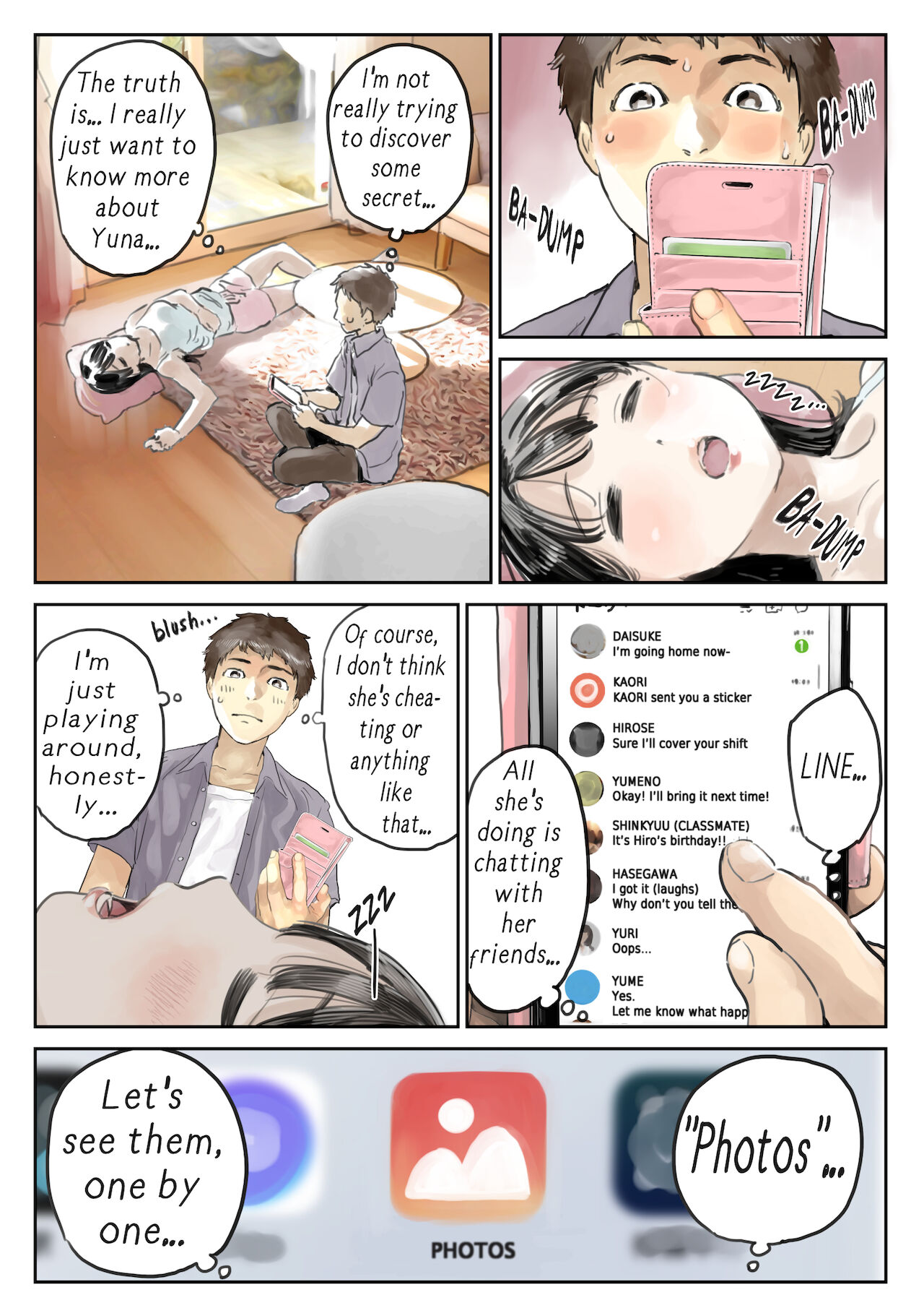 Kanojo no SmaPho o Nozoita dake nano ni | I Just Snooped through Her Smartphone page 10 full