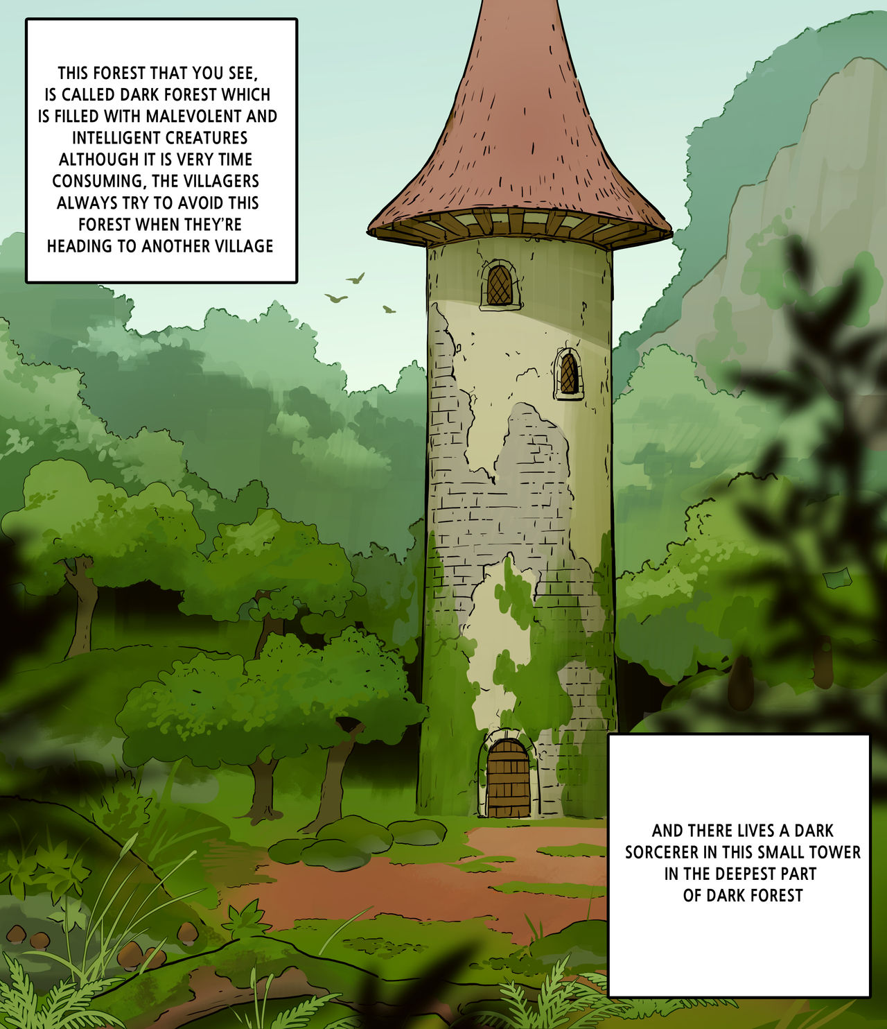 Kuro Majutsushi no Niwa | Dark Sorcerer's Garden page 1 full