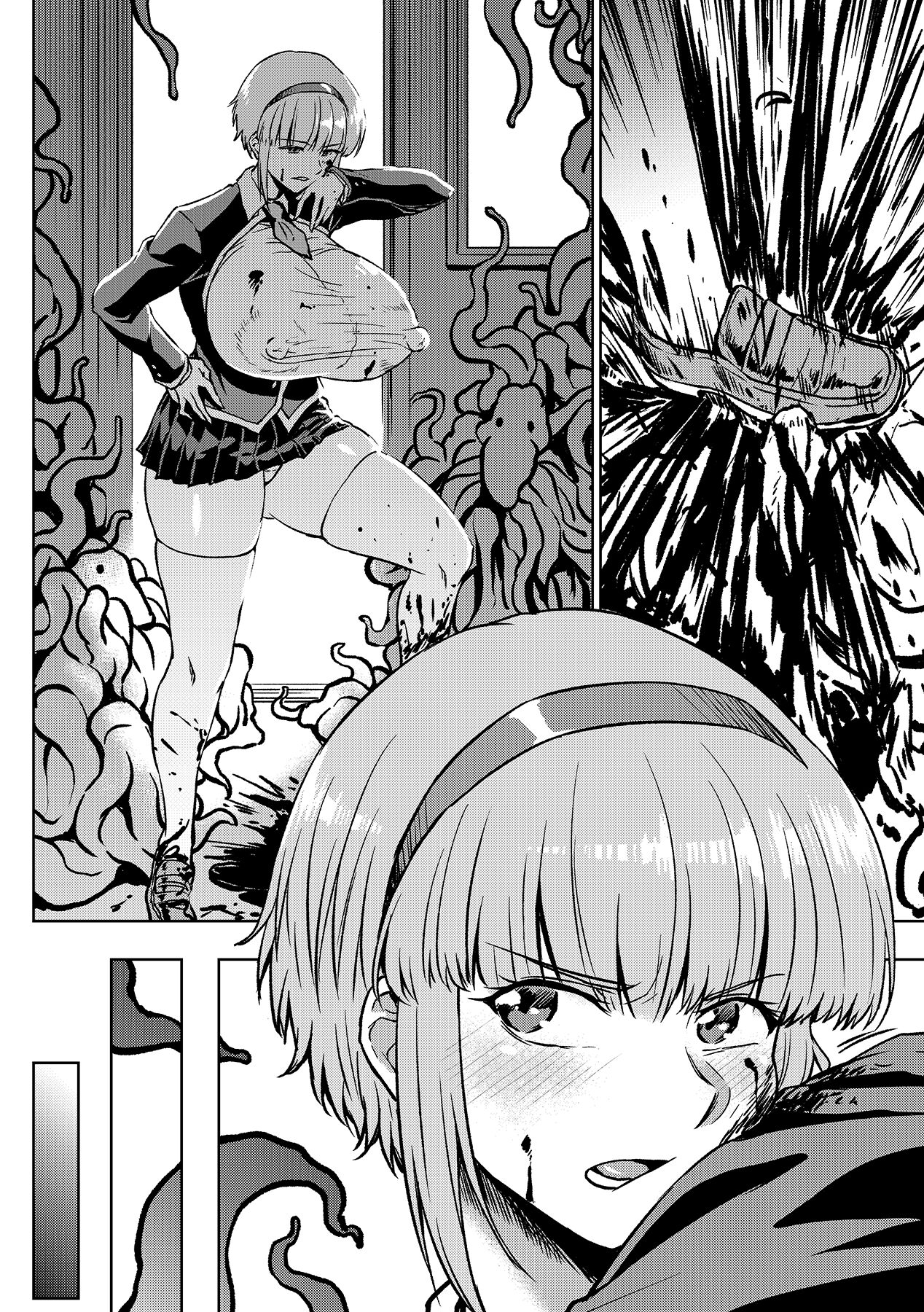 学園にて ルコアさん Skeb page 2 full