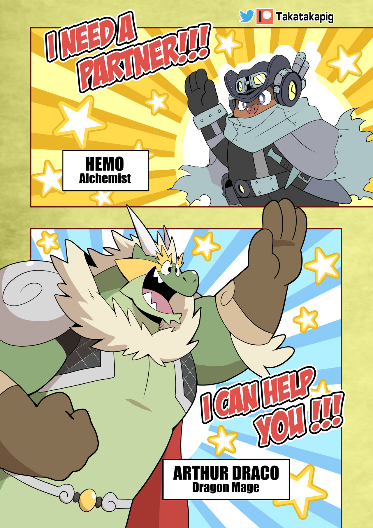 Dragon With Horns Vol. 1 page 3 full