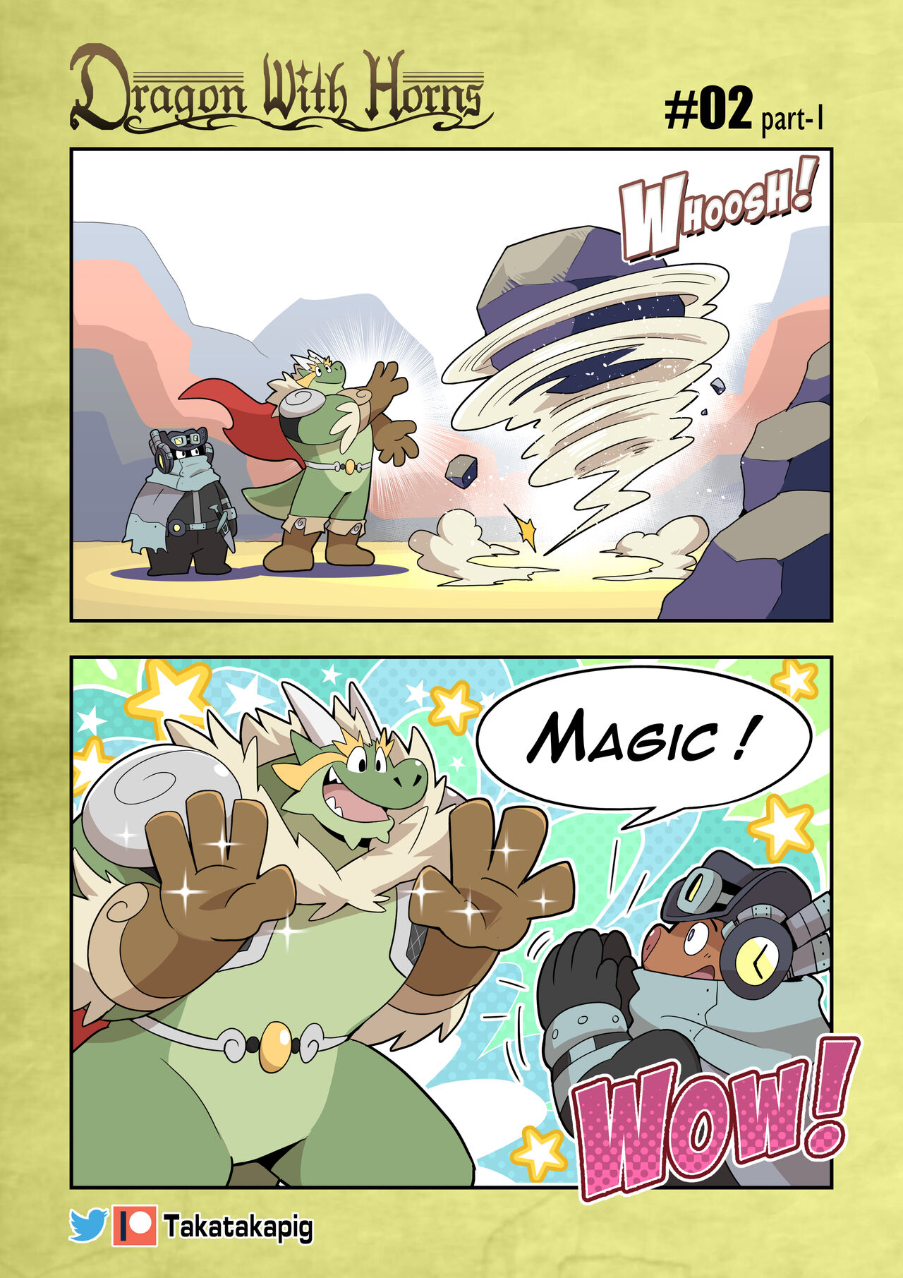 Dragon With Horns Vol. 1 page 8 full