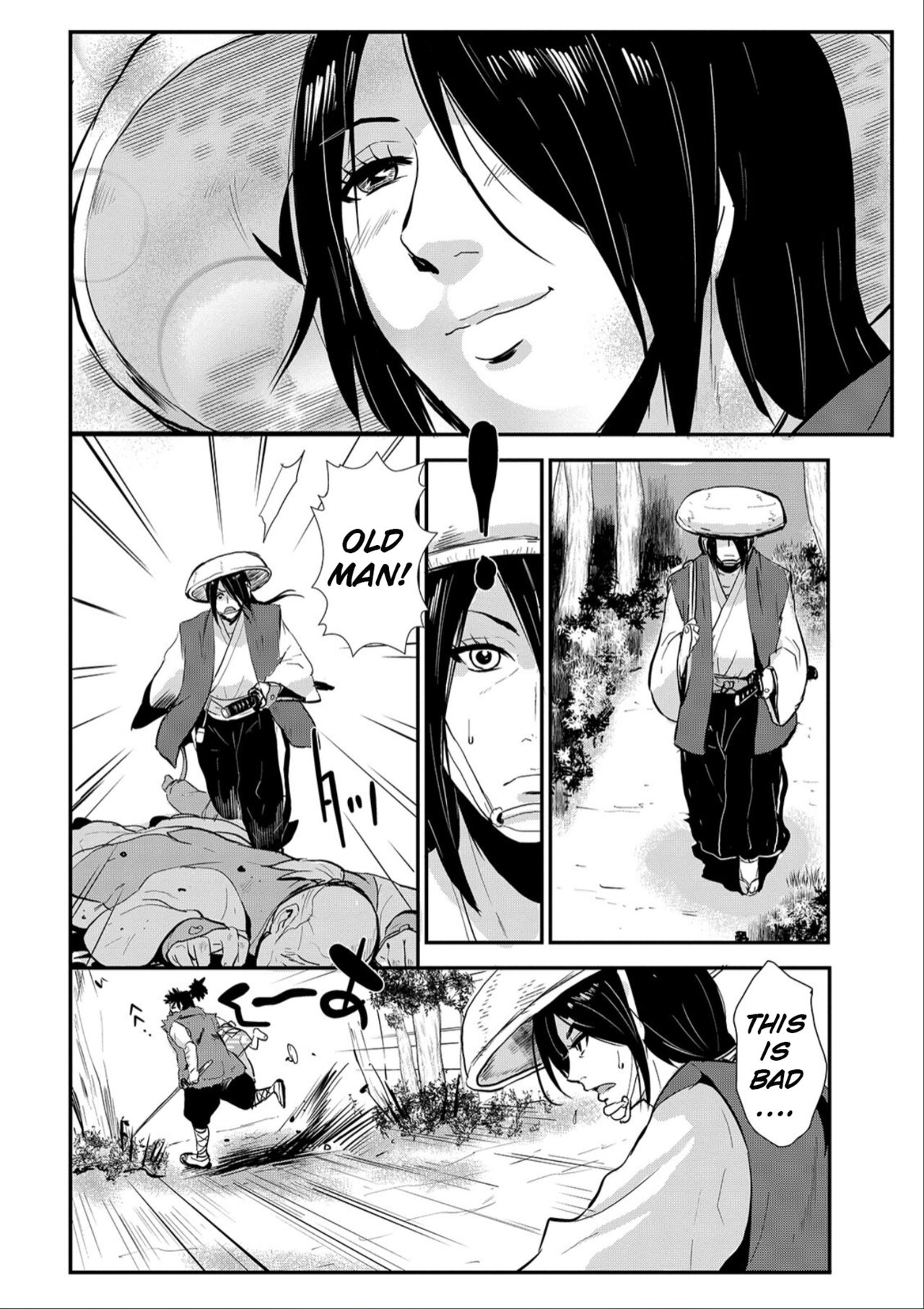 Harami samurai 01 Onna Douchuu Maguwai Tabi | Knocked Up Samurai 01: A Woman’s Journey to get pregnant page 6 full