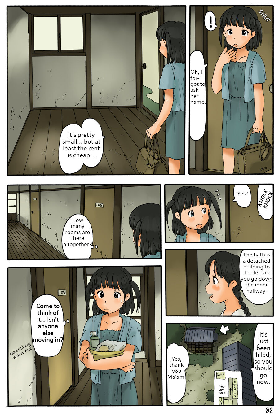 Apart no Nakaniwa ni | To the Apartment Building's Courtyard page 3 full