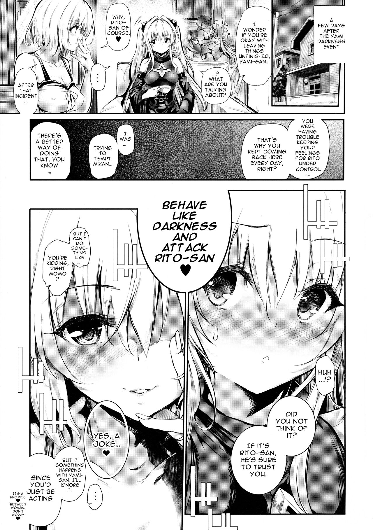 Koisuru Yami wa Uso wo Tsuku ~Sweet Dream~ | To Love Yami is To Lie ~Sweet Dream~ page 2 full