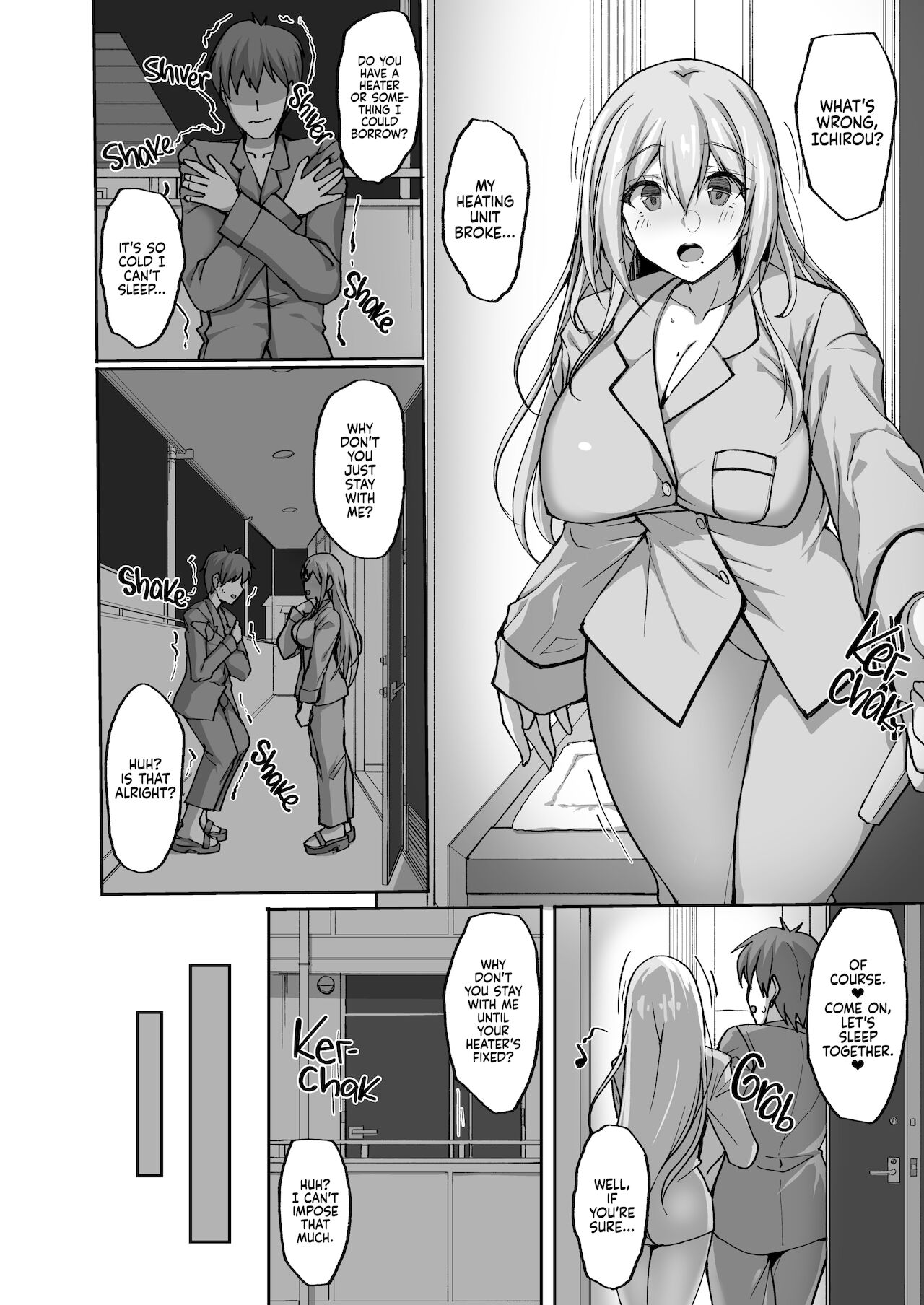 Ecchi na Onee-san wa, Suki desu ka? 2 ~Tonari no Onee-san to Isshuukan Dousei Seikatsu Hen~ page 3 full