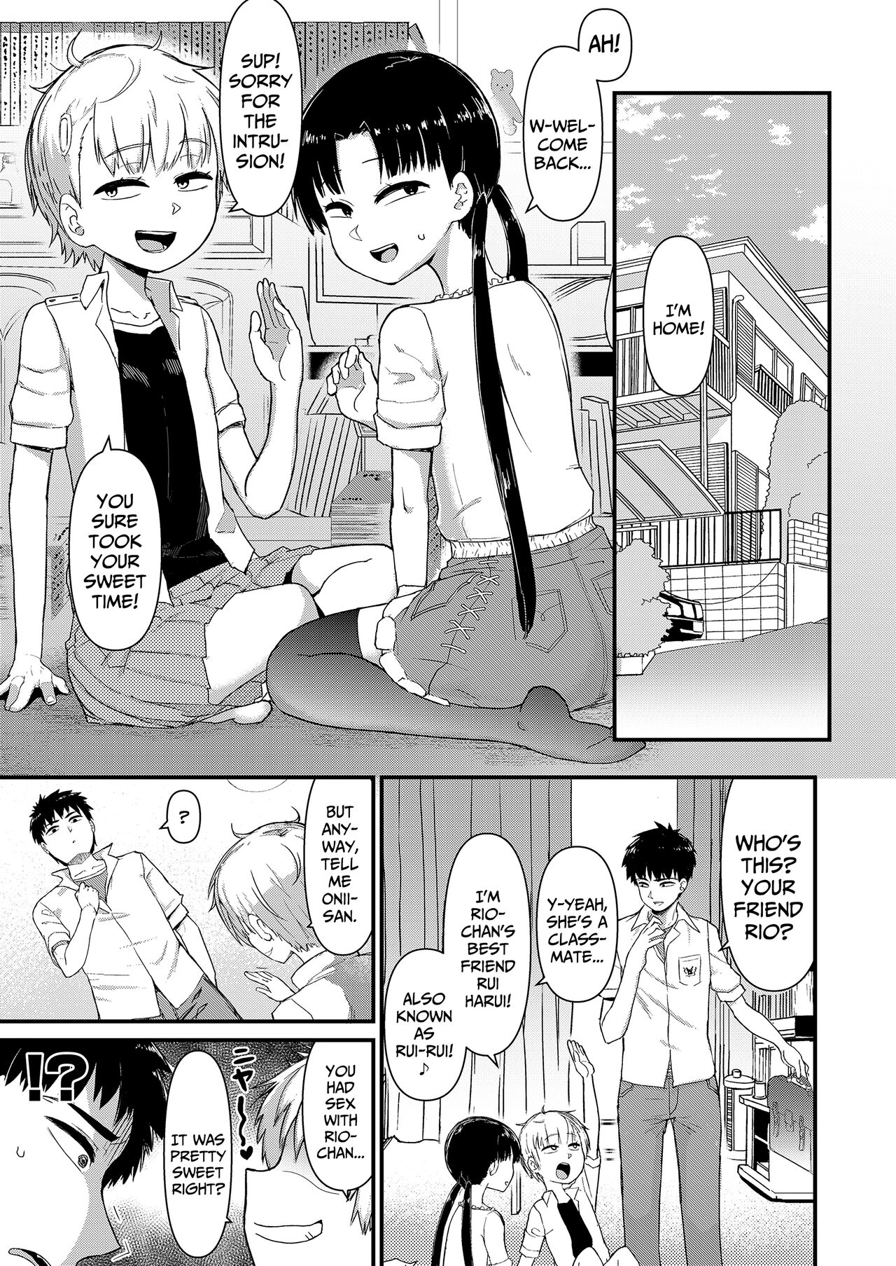 Kyoudai Palpitation | Sibling Palpitation Chapter 1 page 9 full
