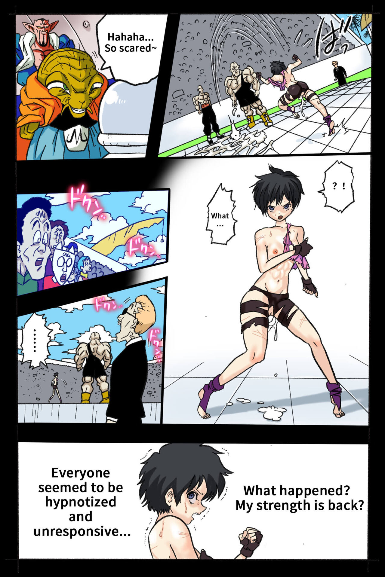 Ryona Tenkaichi Budokai 2 page 3 full