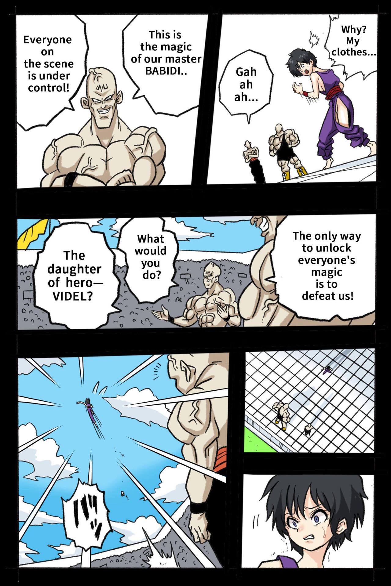 Ryona Tenkaichi Budokai 2 page 5 full