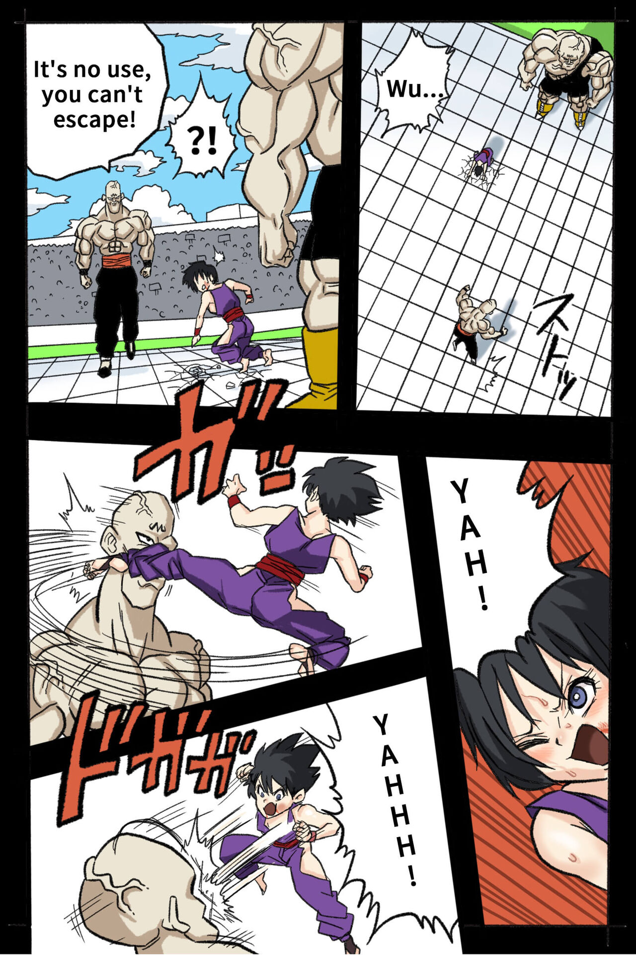 Ryona Tenkaichi Budokai 2 page 8 full
