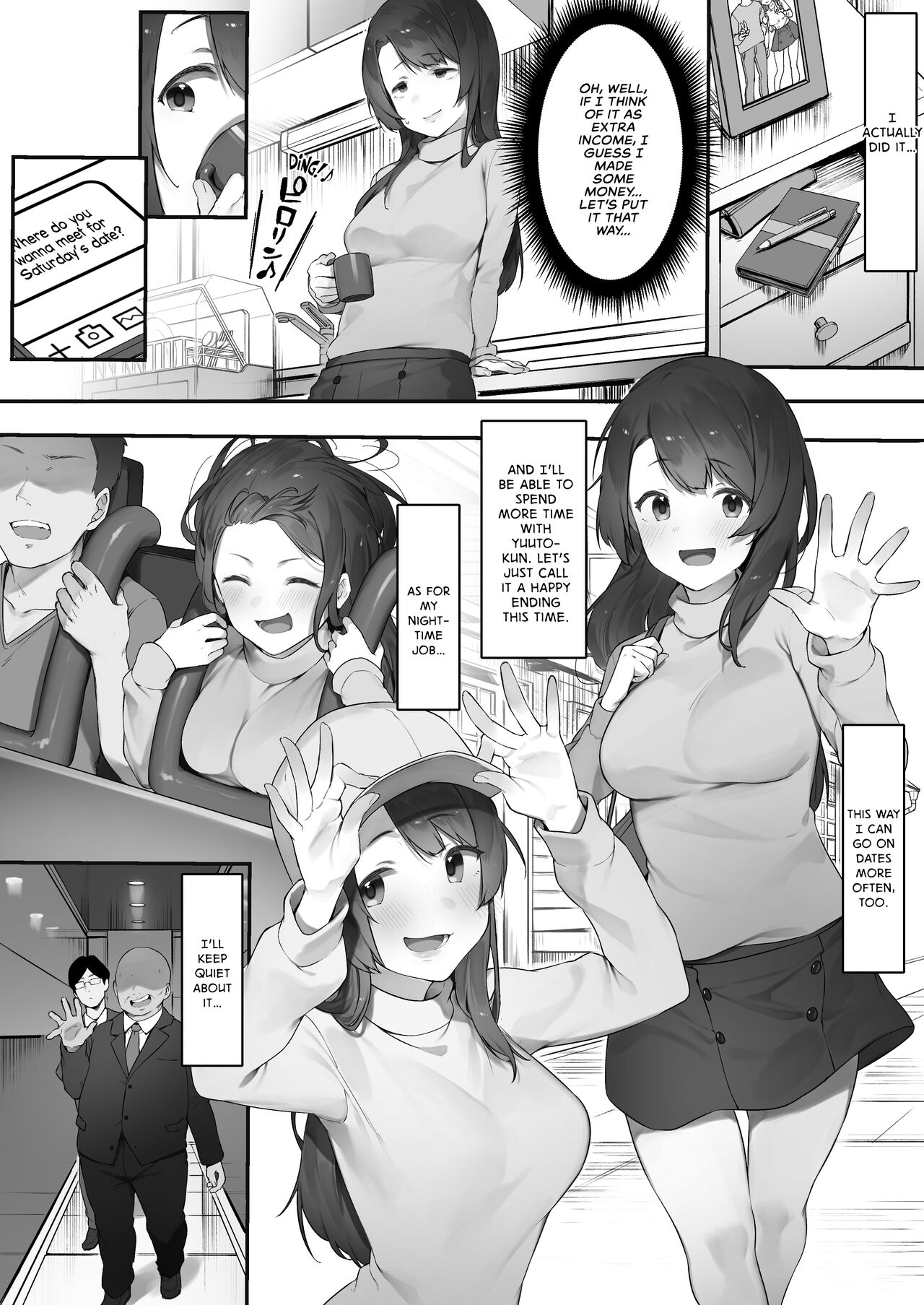 Karui Kimochi de Kyabajou ni Natta Kekka | When You Start Working as a Hostess Without Setting Boundaries page 3 full